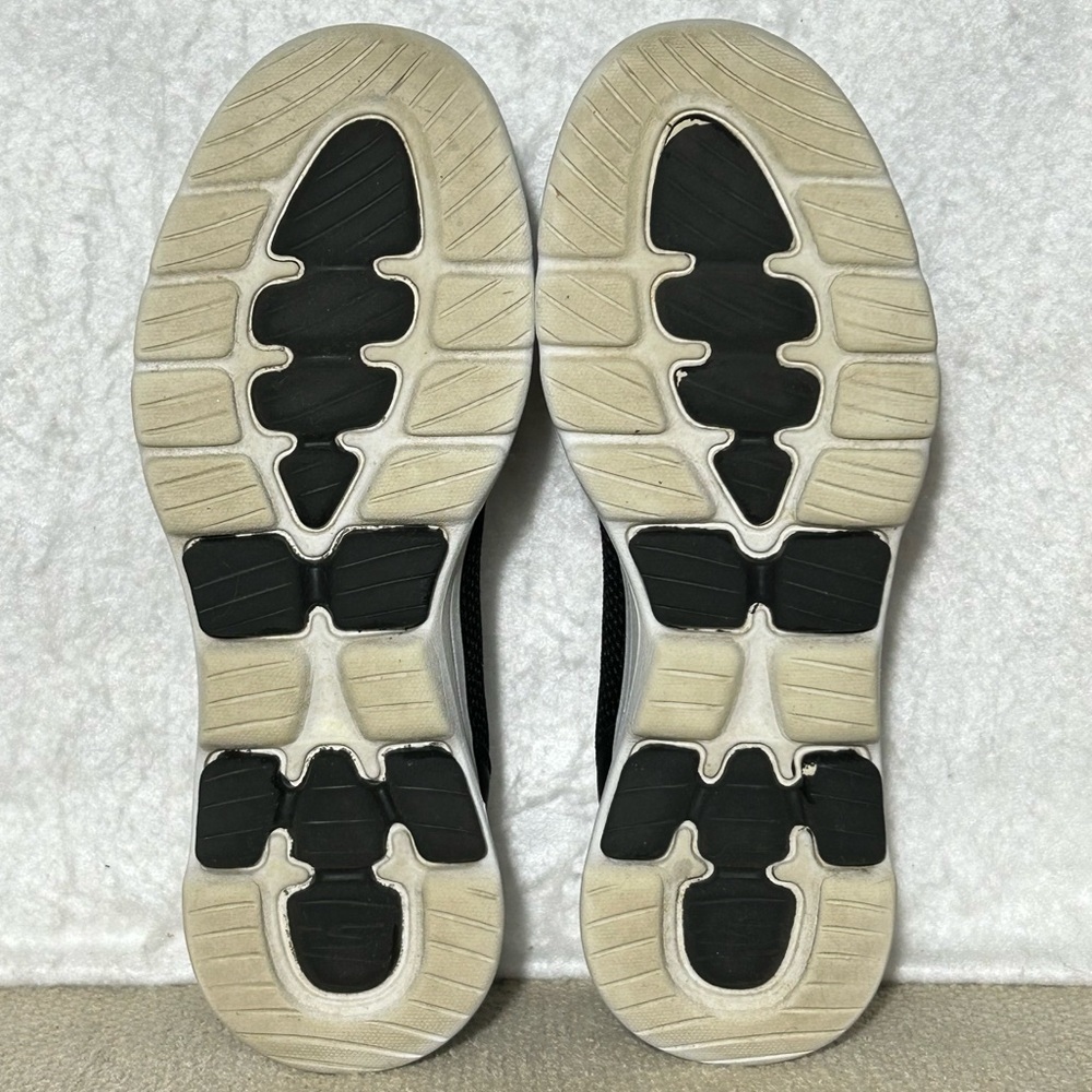 Skechers Womens Black Knit GO Walk 5 Ultra GO Slip On Sneakers Shoes SZ 8.5 - Picture 8 of 11